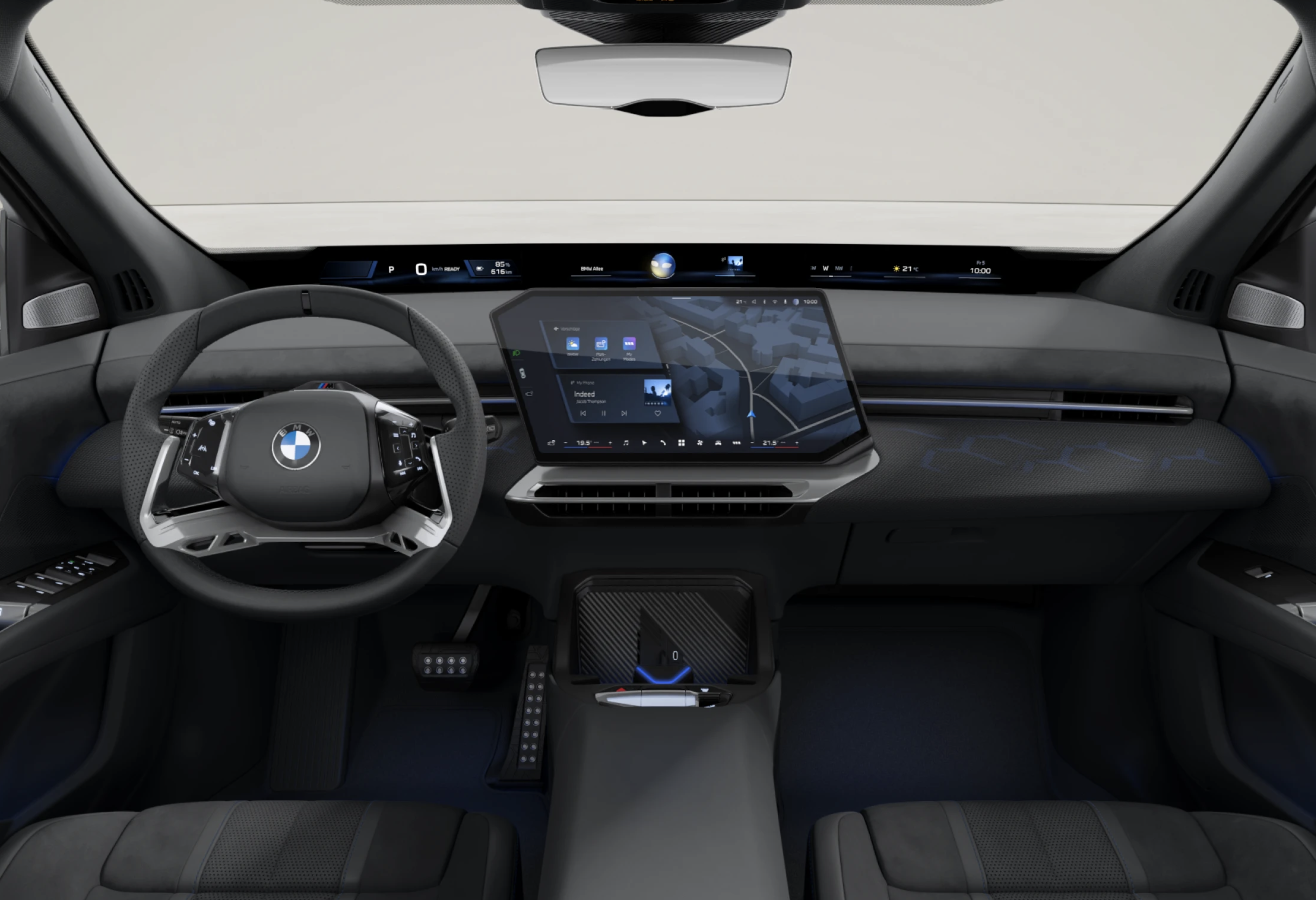 Nové BMW iX3 2025 (Neue Klasse) – elektrické SAV s dojezdem až 805 km (WLTP), 800V/400kW rychlonabíjením a revolučním interiérem s Panoramic iDrive/Panoramic Vision. První objednávky online u nás na AUTOiBUY.com